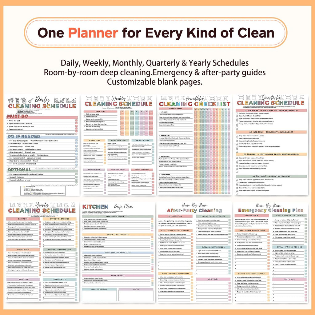 Focus Clean Planner Kit