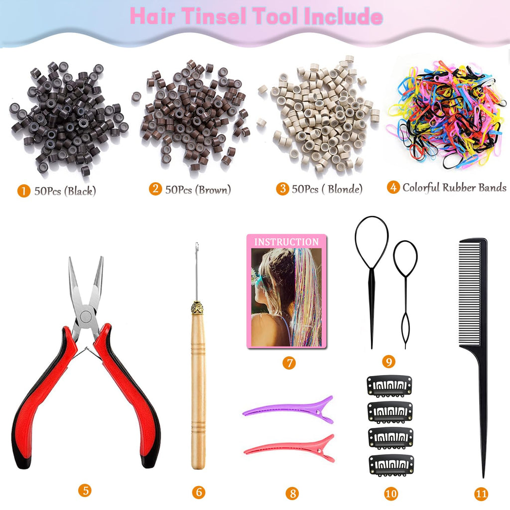 SparkPro Mighty Hair Tinsel Kit