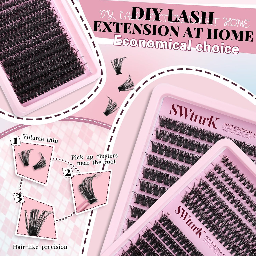 Bold Lash Clusters Kit Pro