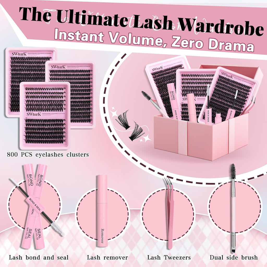 Bold Lash Clusters Kit Pro