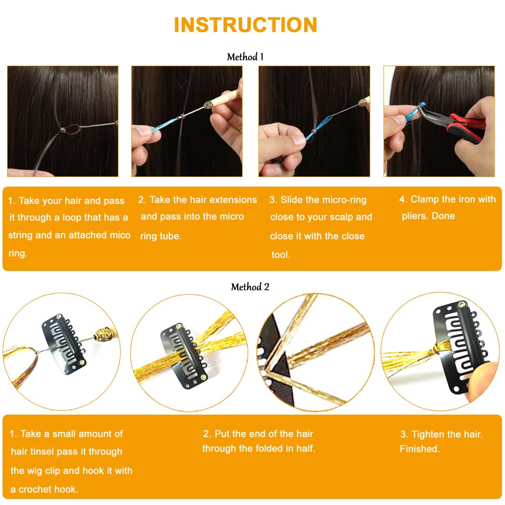 SparkPro Mighty Hair Tinsel Kit