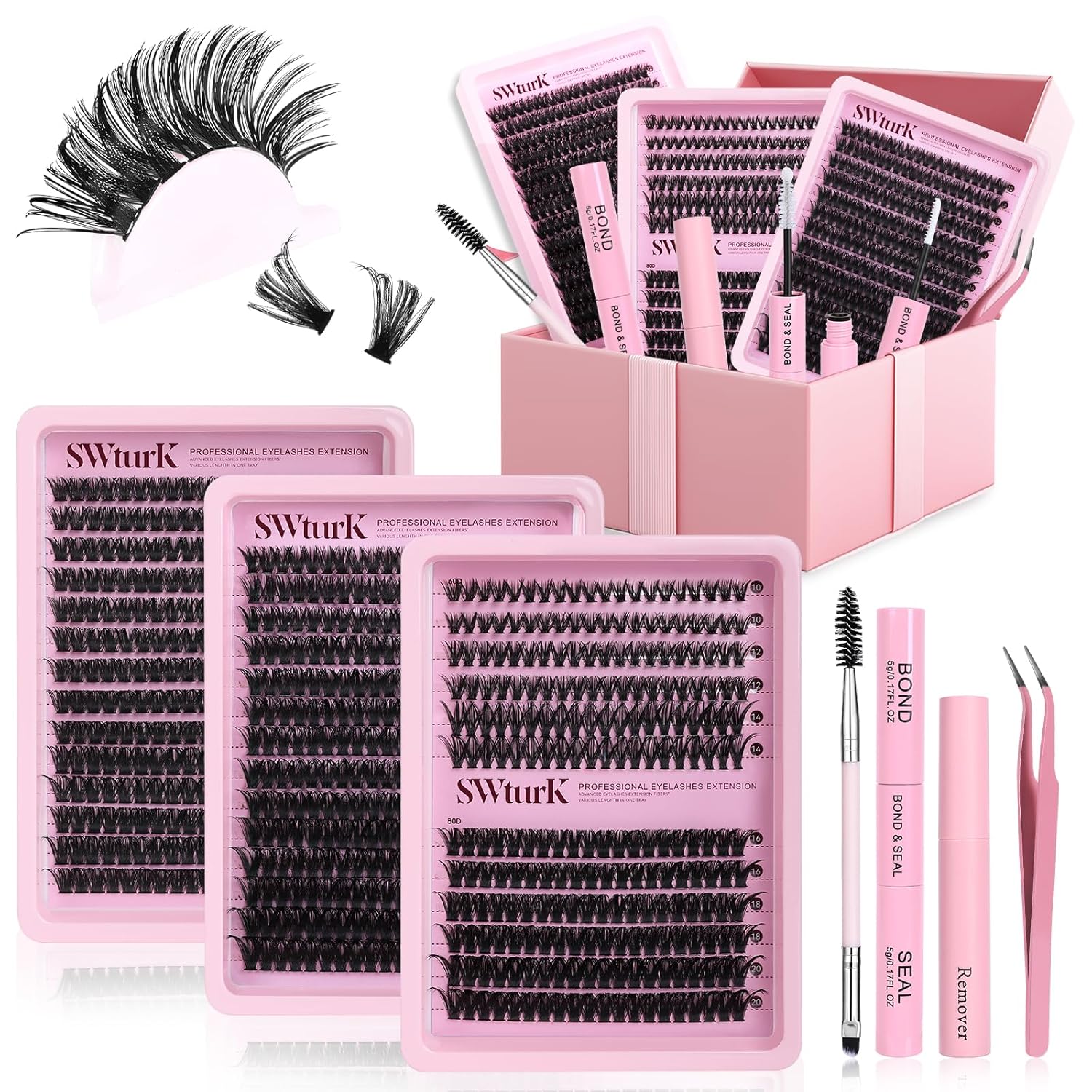 Bold Lash Clusters Kit Pro