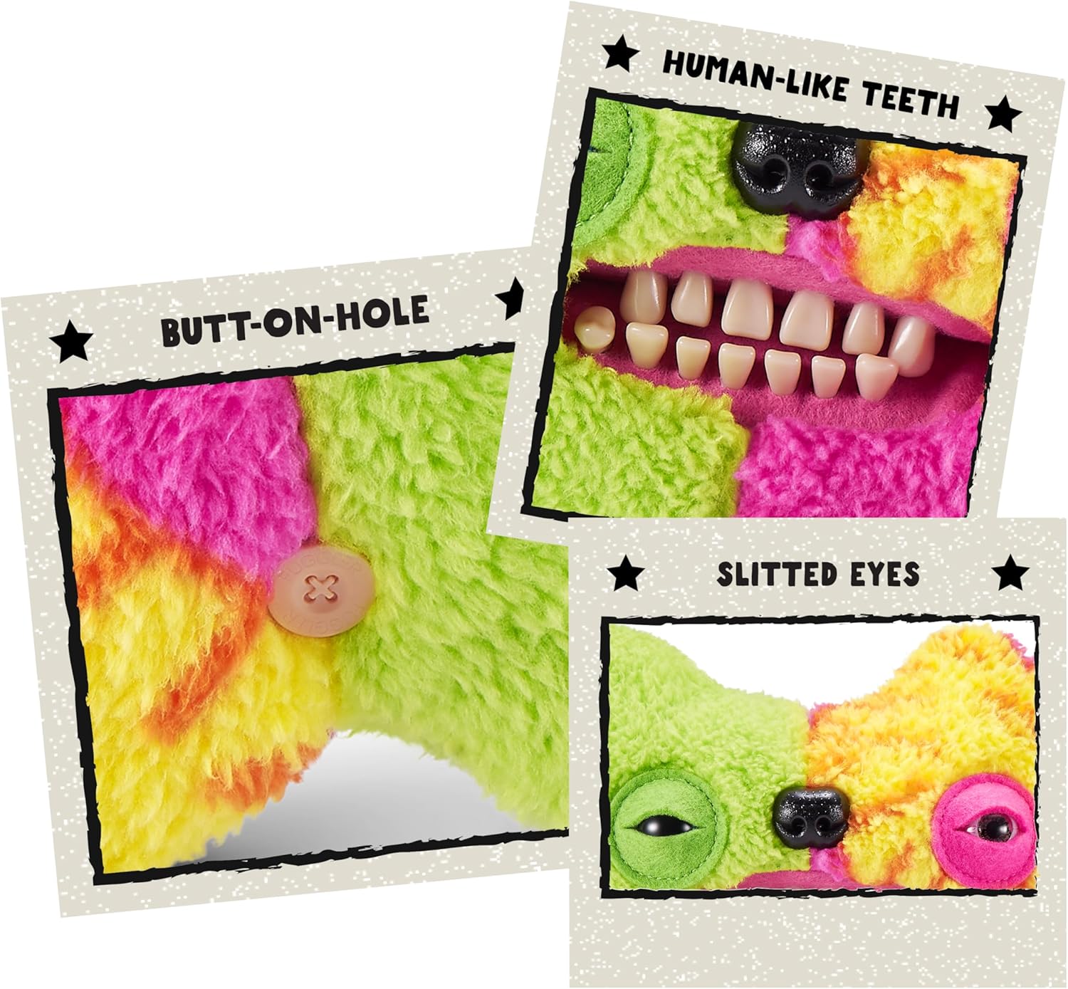 Fuggler Misfit Monster Plush Duo