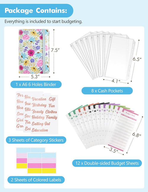 Blossom Cash & Budget Binder
