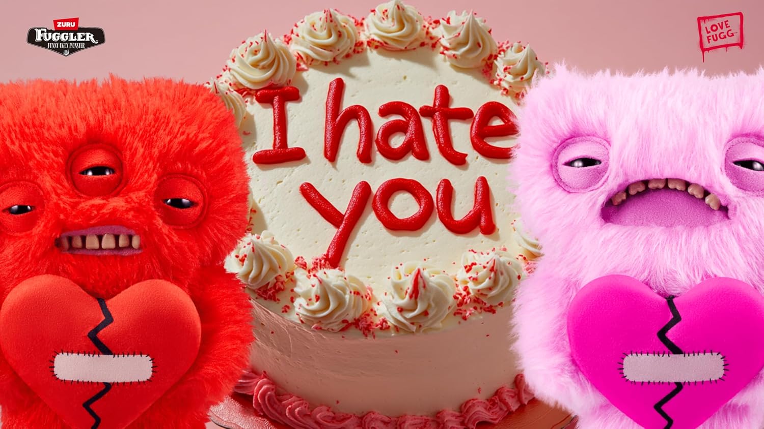 Valentine Fuggler Plush Buddy