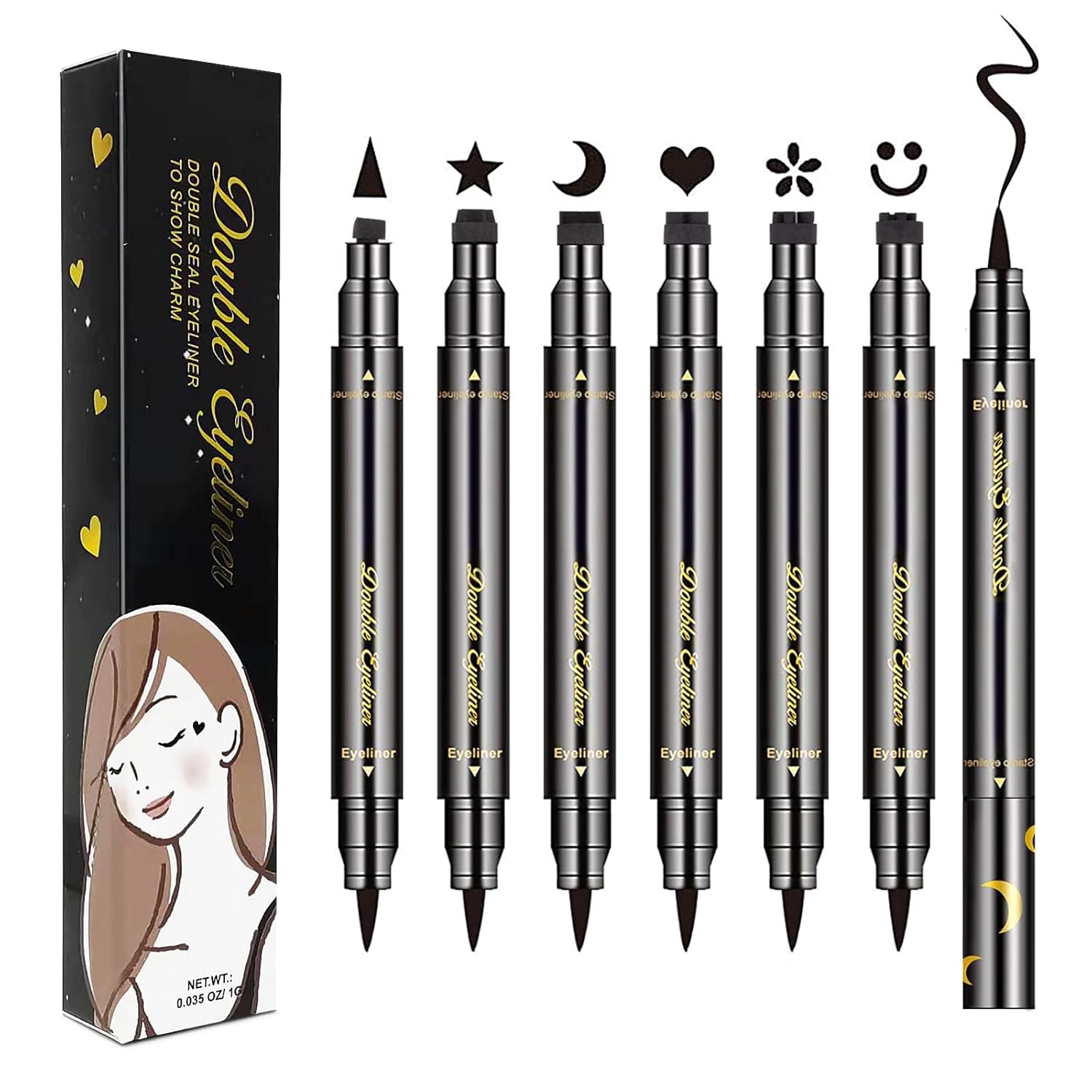 BoldStamp Double Effect Eyeliner Stamp Kit
