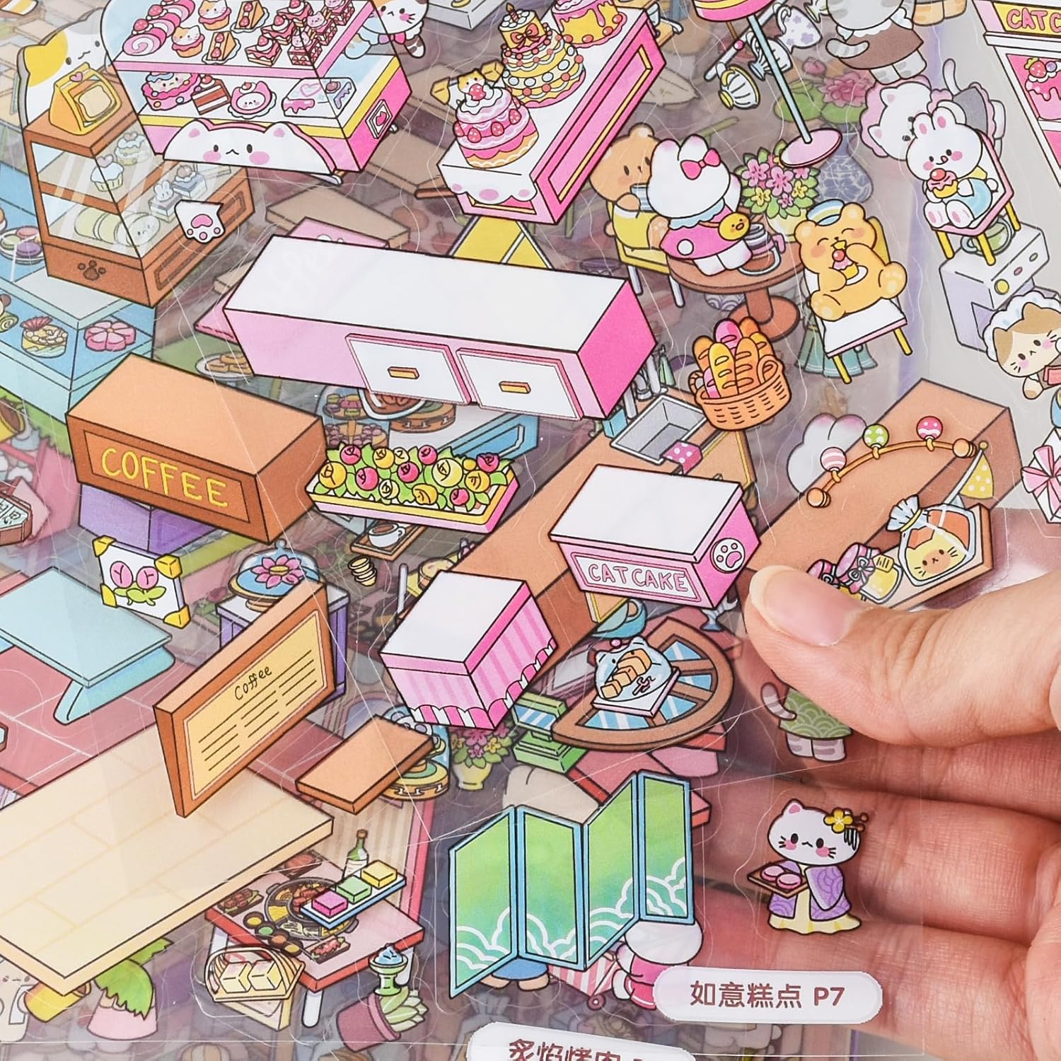 Mini Scene Sticker Book