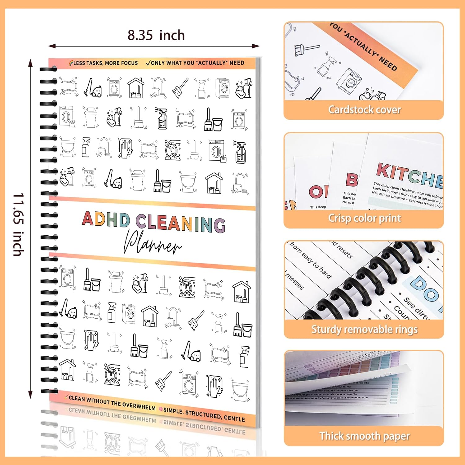 Focus Clean Planner Kit