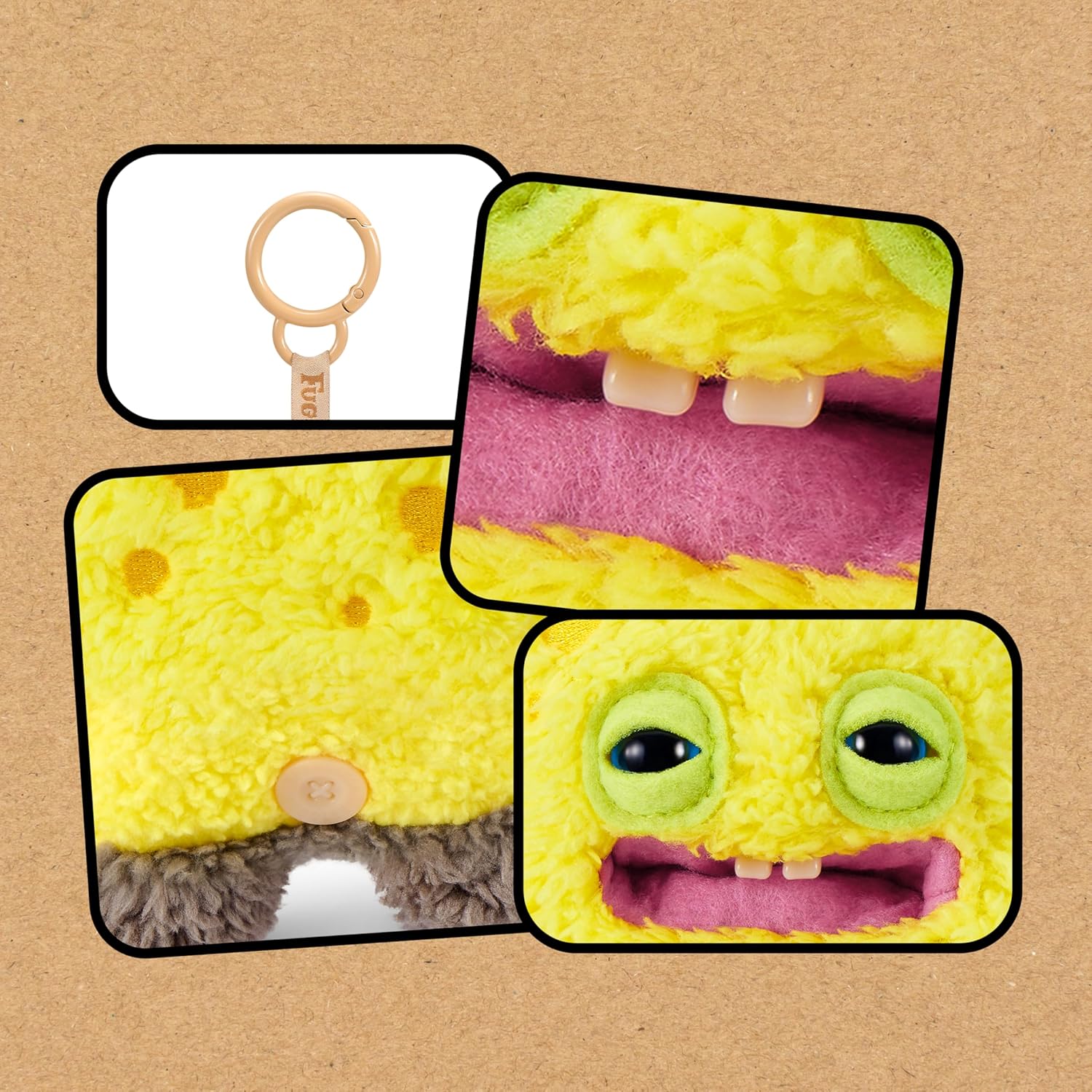 Fuggler Spongebob Key Ring