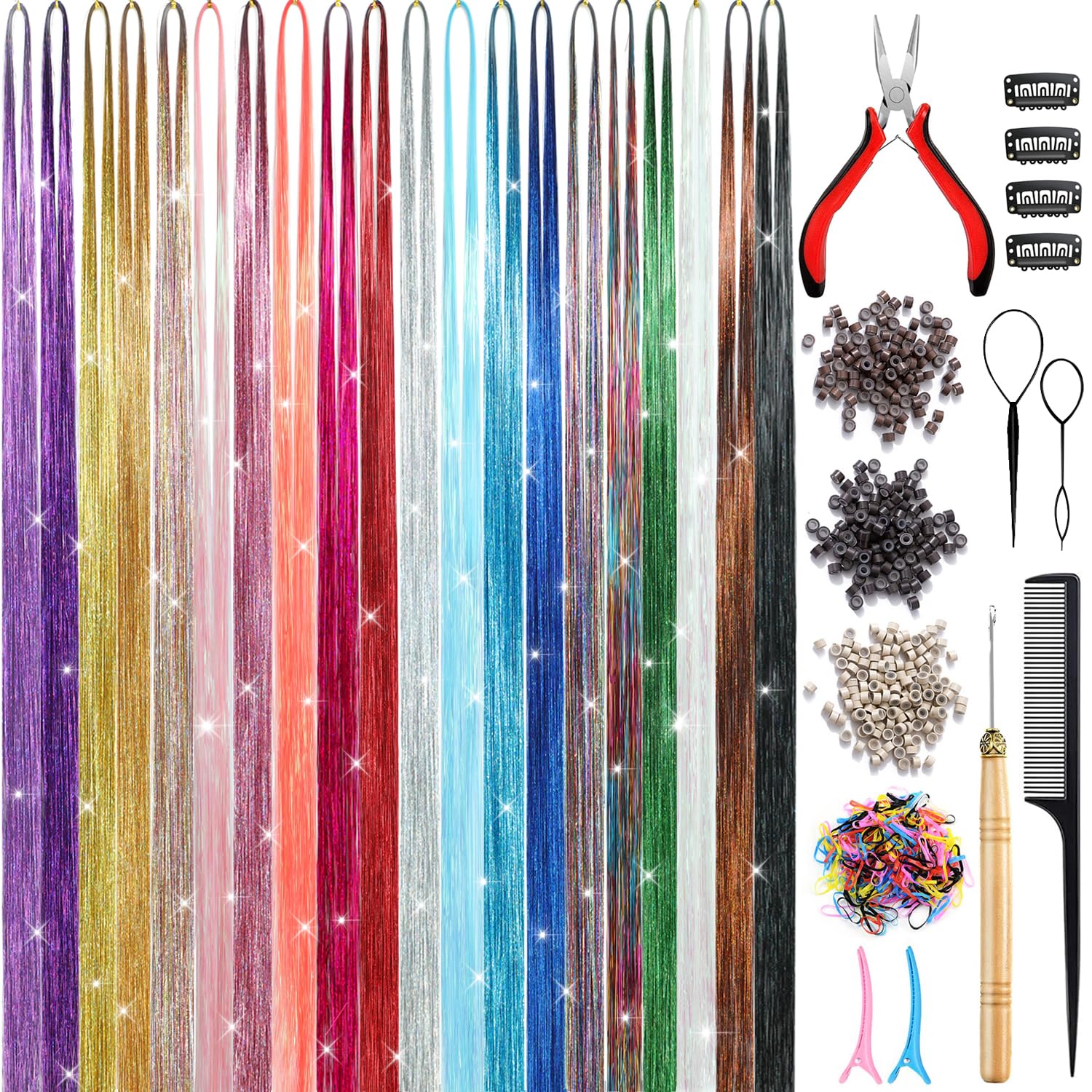SparkPro Mighty Hair Tinsel Kit